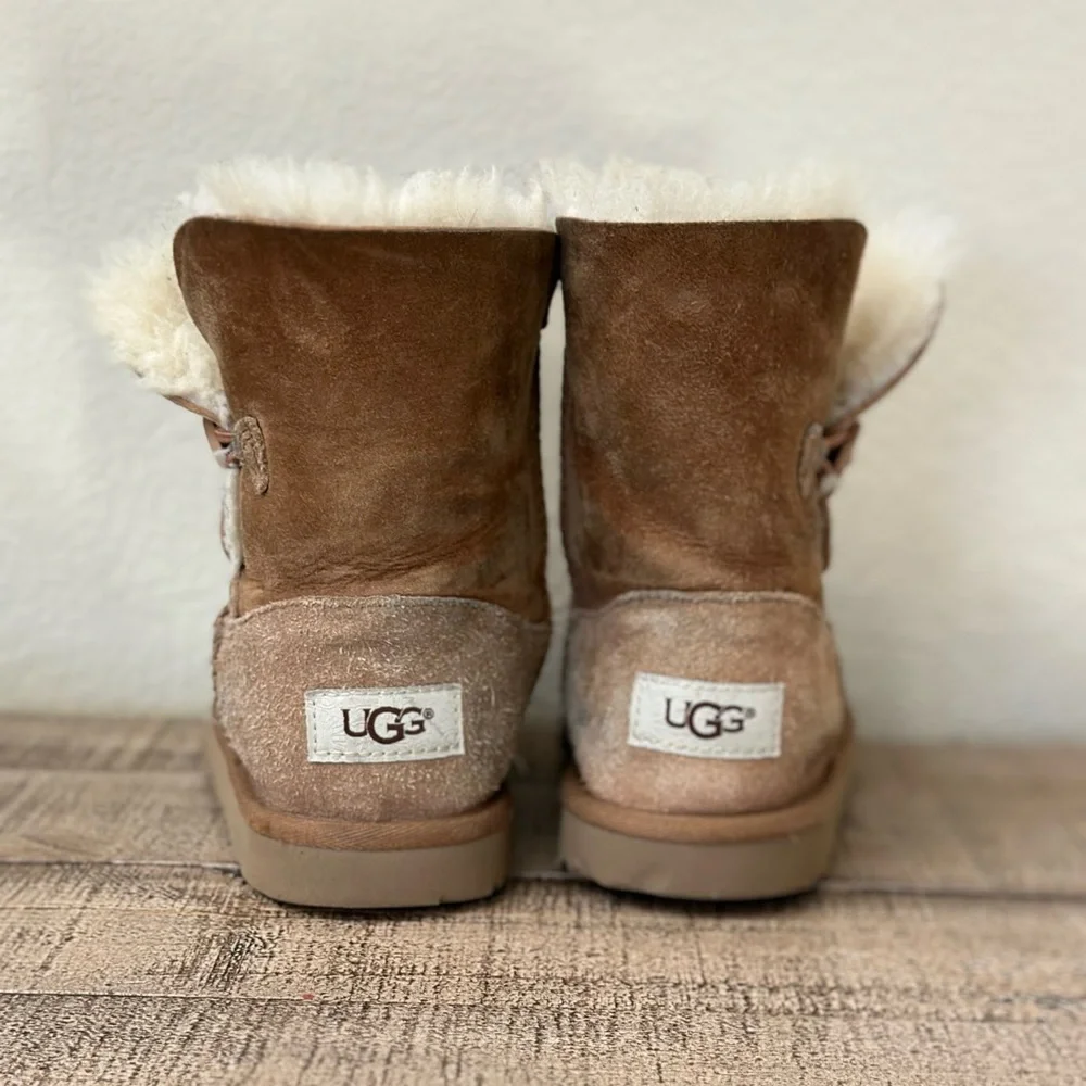 UGG Mini Bailey Button ll Booties - Picture 4 of 5